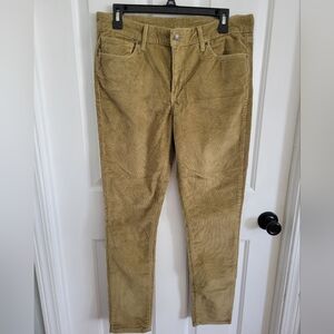 Levi’s Men’s Corduroy Pants Tan Size 31x30 18881-6719 5-Pocket Classic Fit